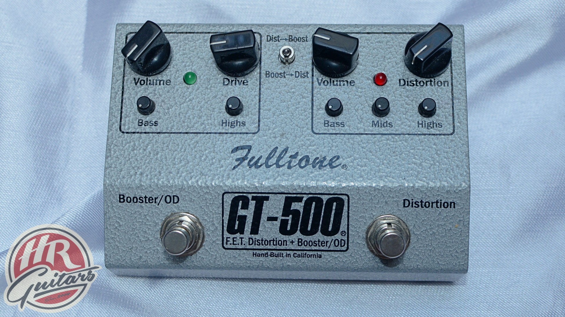 FULLTONE GT500 Distortion Booster/Overdrive, . .